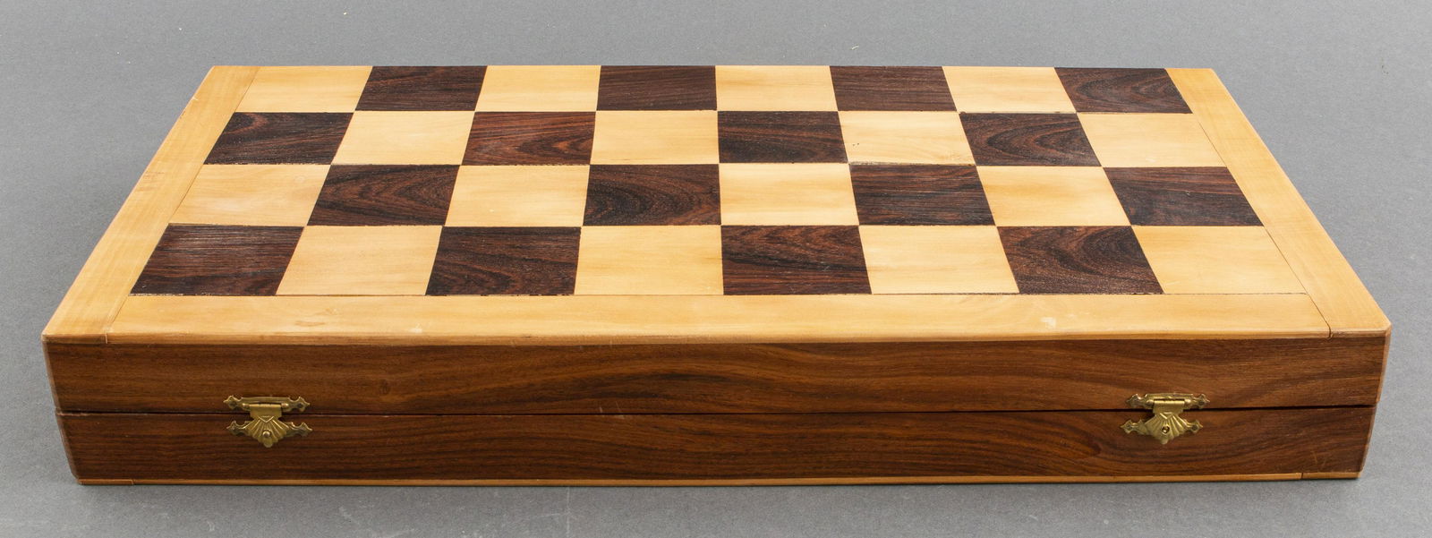Folding Wooden Chess Set W/Polished Pieces, 35 PCS (1 of 4)