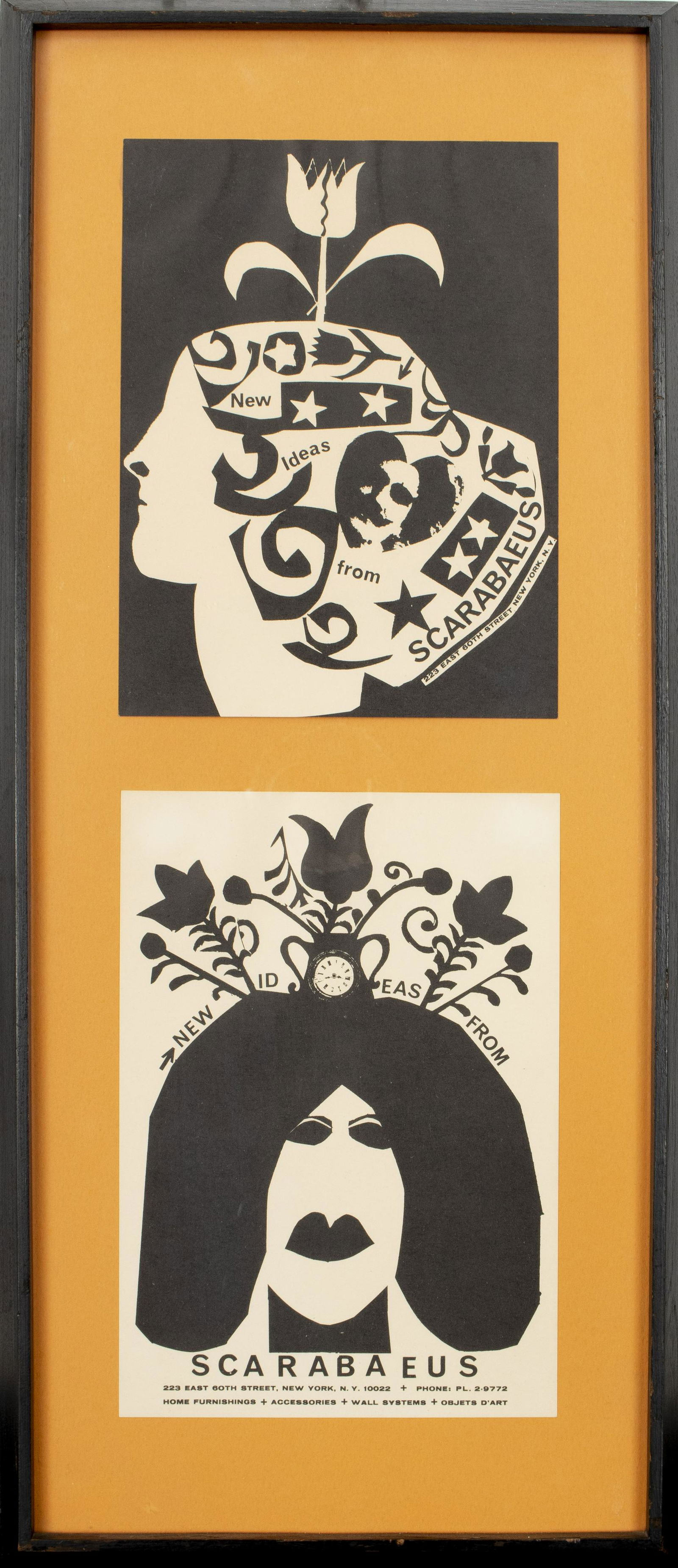 Mid Century New York City Merchant Advertisements (1 of 3)