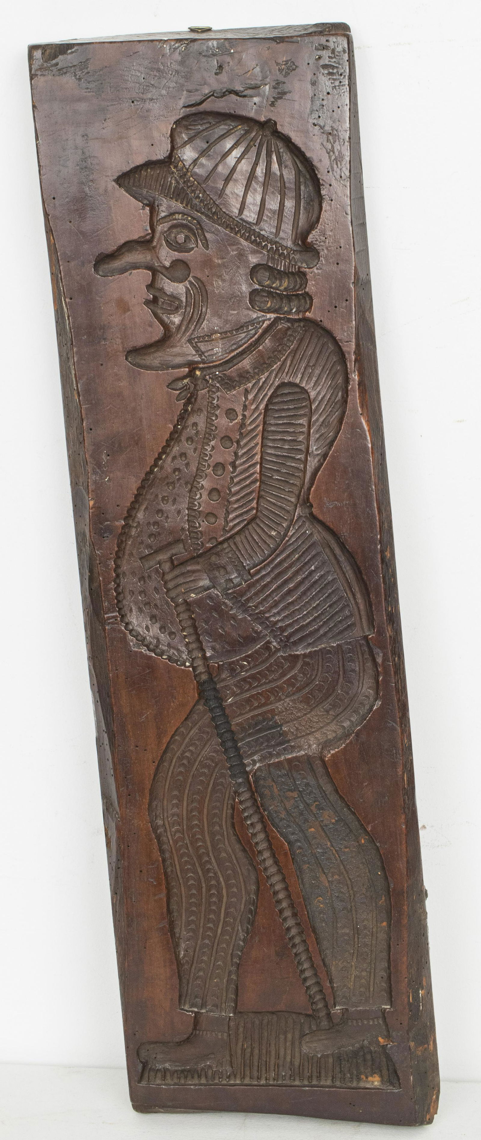 19th C. Large Dutch Wood Speculaas Biscuit Mould (1 of 5)