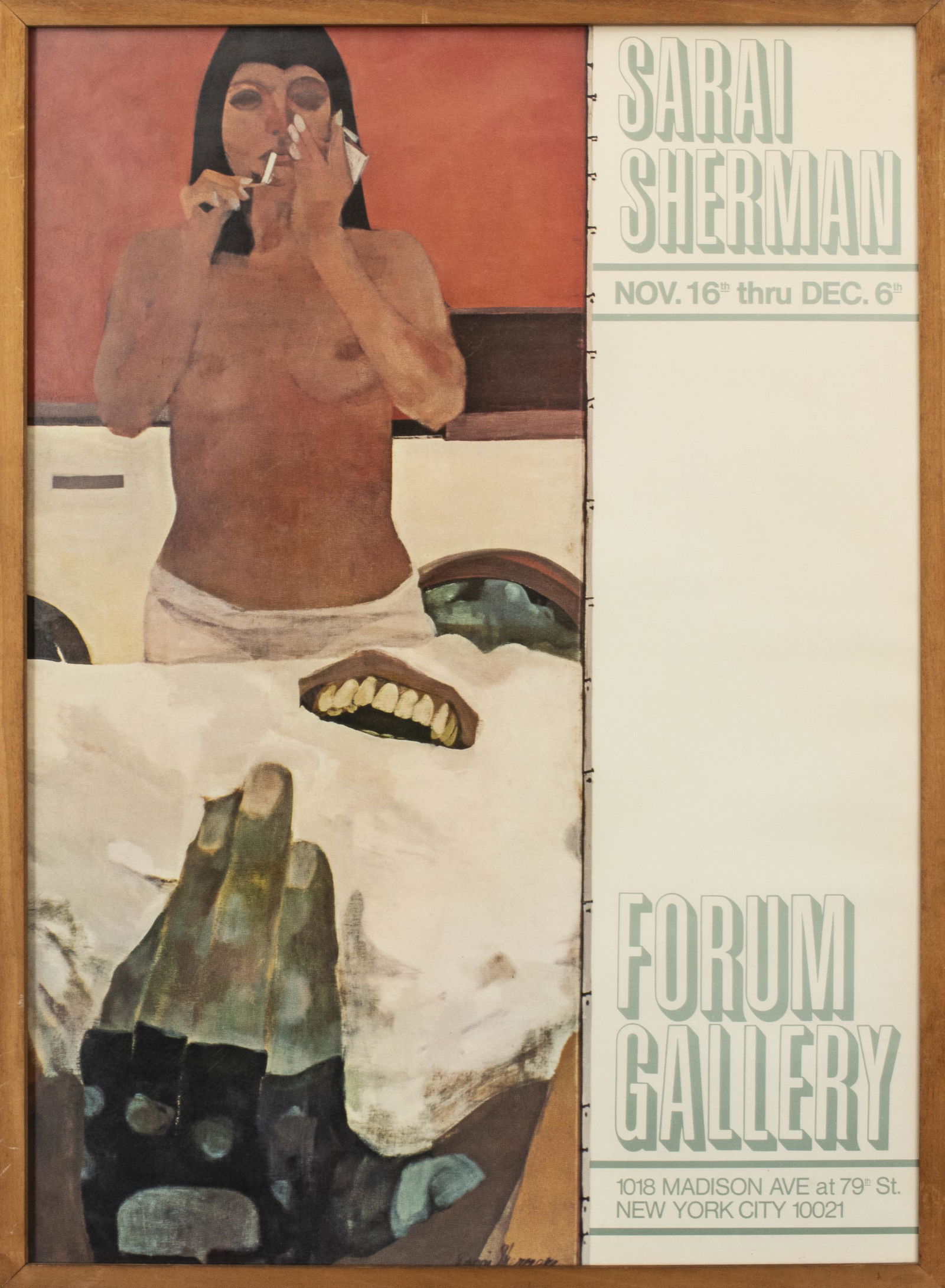 Sarai Sherman Mid Century Exhibition Poster (1 of 3)