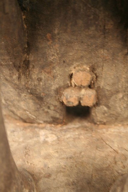 Seated Wood Bulul Figure 19th C. Philippines - 7