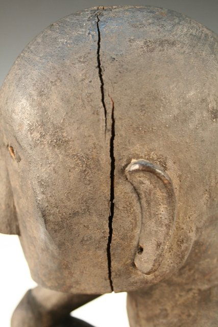 Seated Wood Bulul Figure 19th C. Philippines - 8