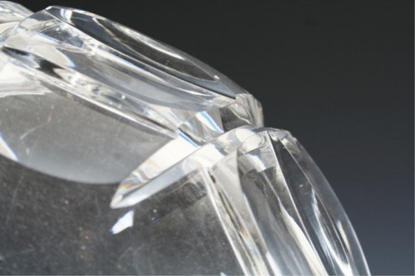 Orrefors Signed Cut-Glass Bowl c. 1930 - 4