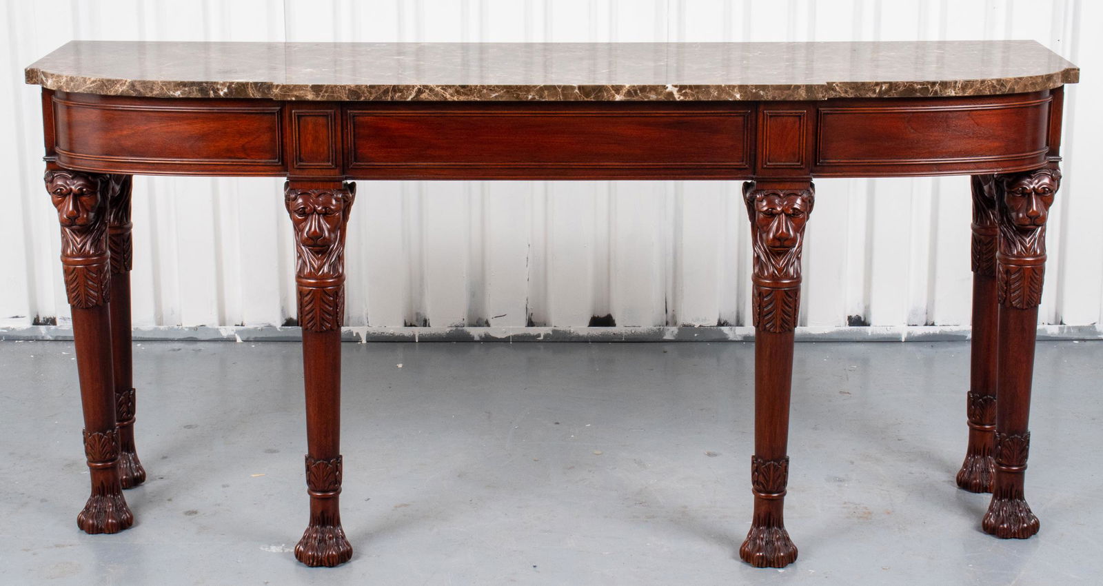 Regency Style Mahogany Console Table (1 of 7)