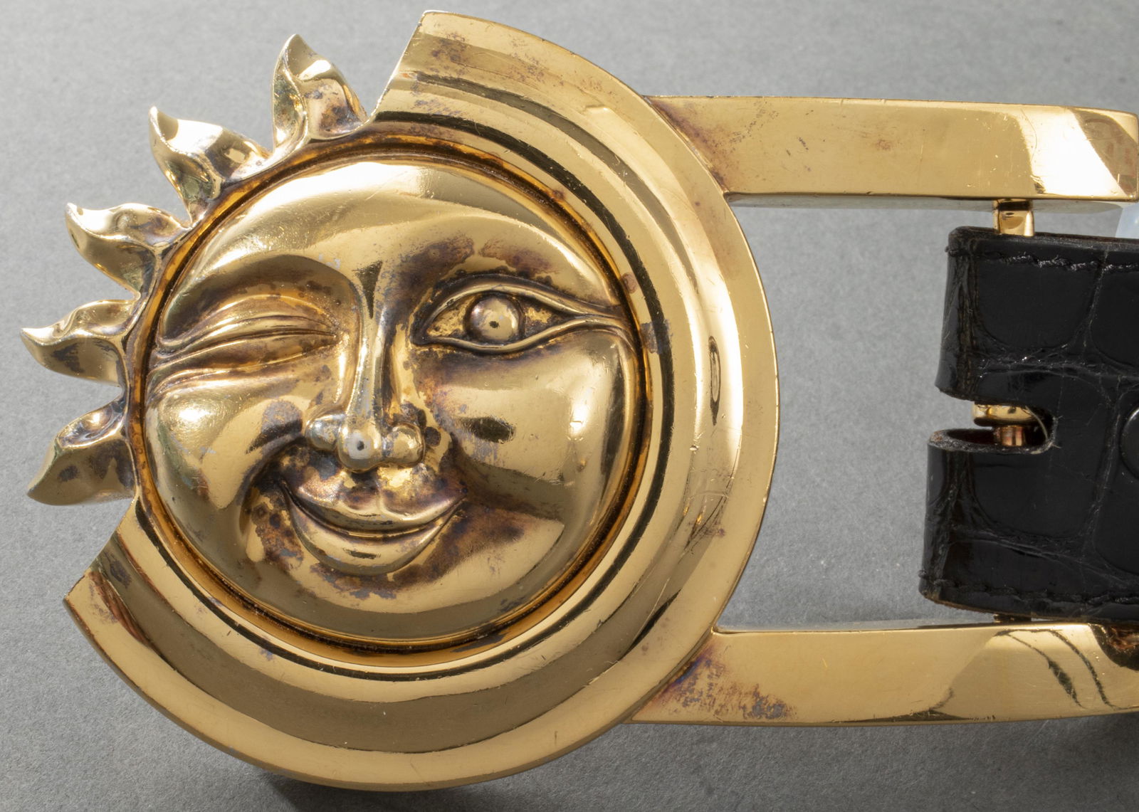 Kieselstein-Cord Alligator & Vermeil Silver Belt (1 of 5)