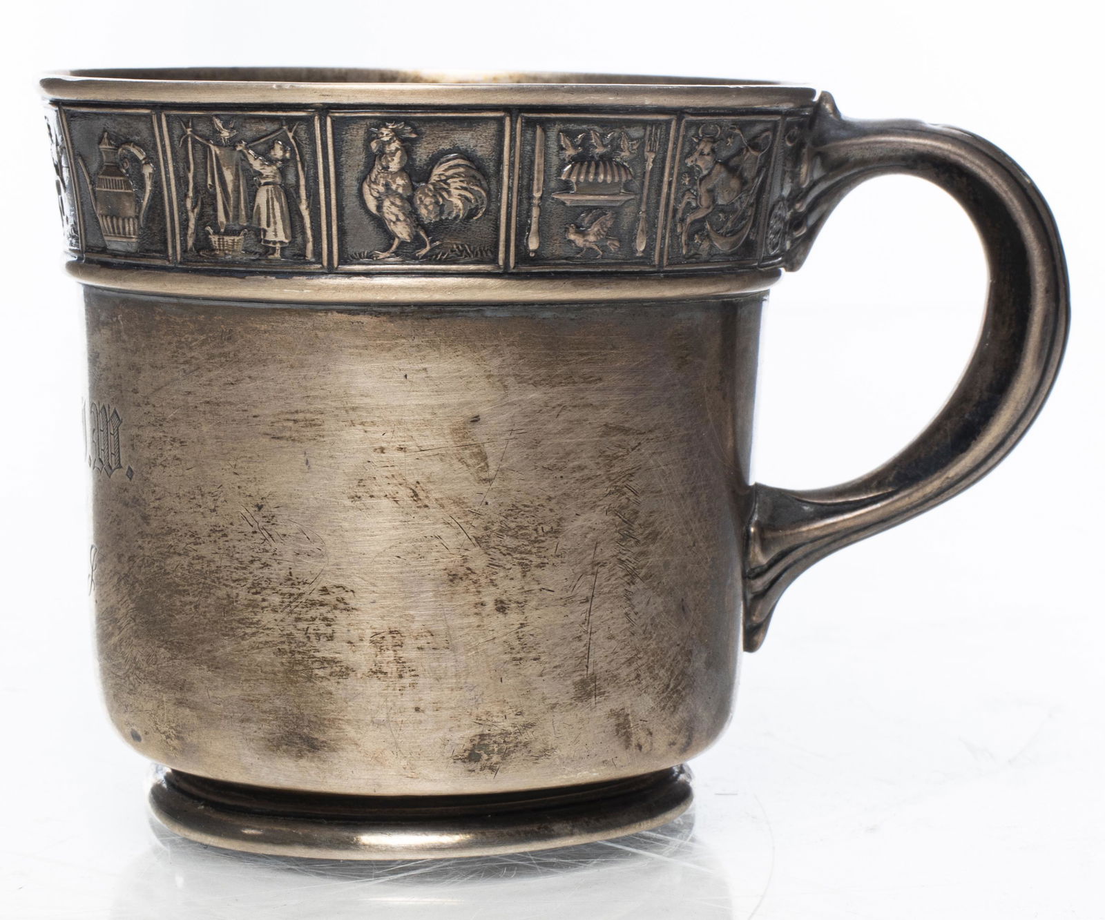 Gorham Silver "Nursery Rhyme" Child's Mug (1 of 6)