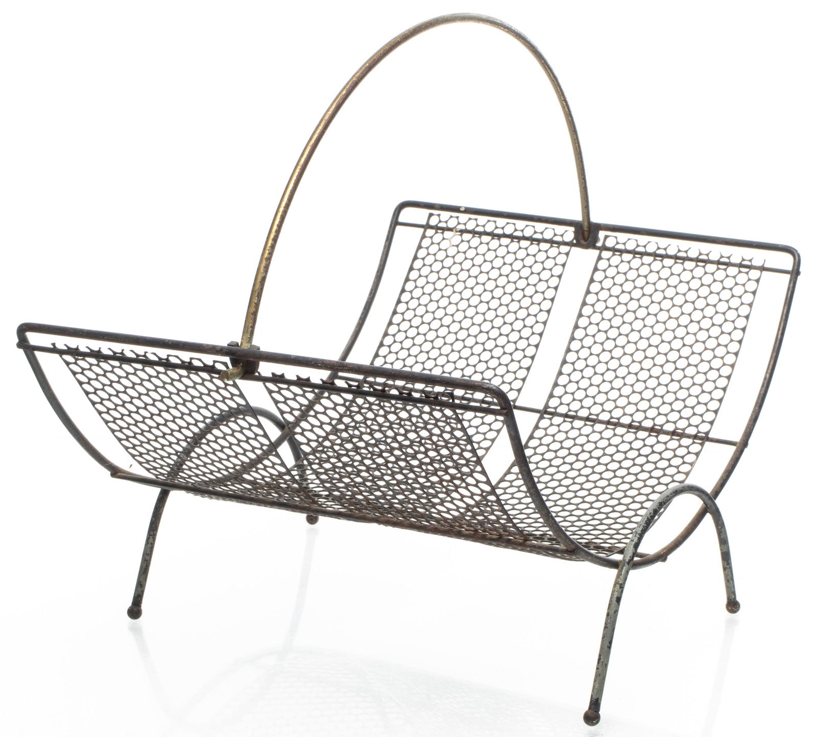 Mathieu Mategot Attr. Perforated Magazine Rack (1 of 6)