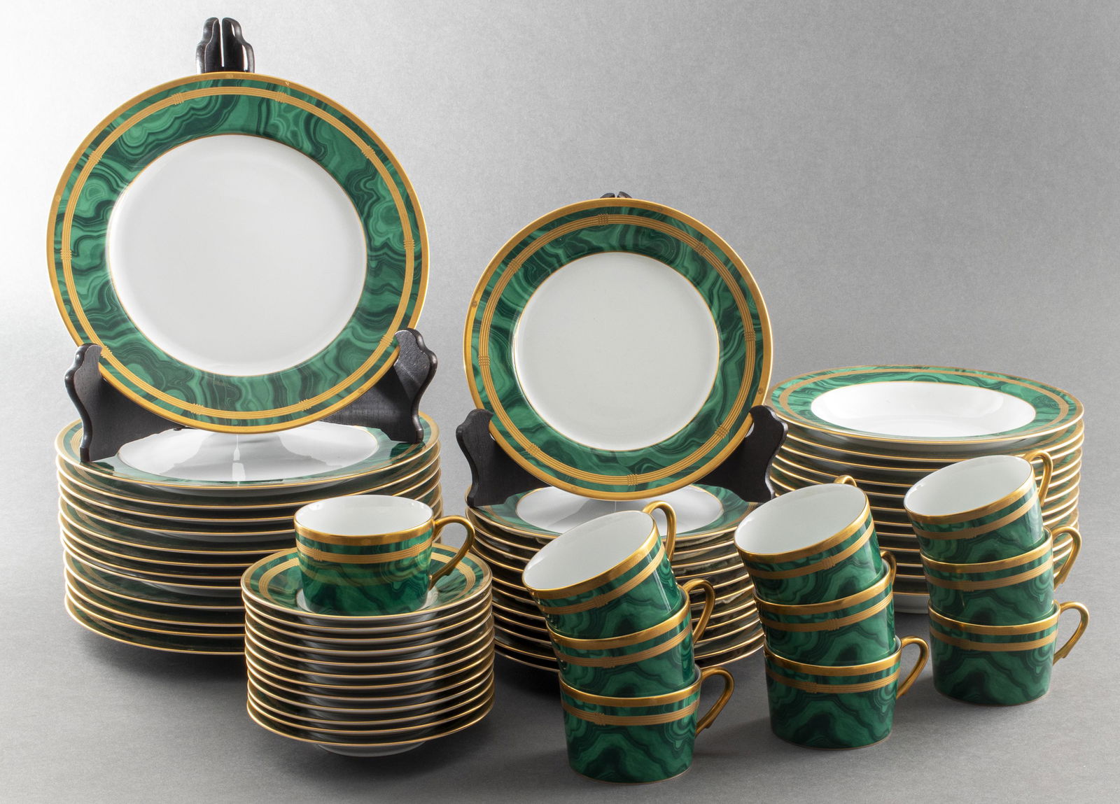 Christian Dior "Gaudron Malachite" Tableware, 59 (1 of 9)