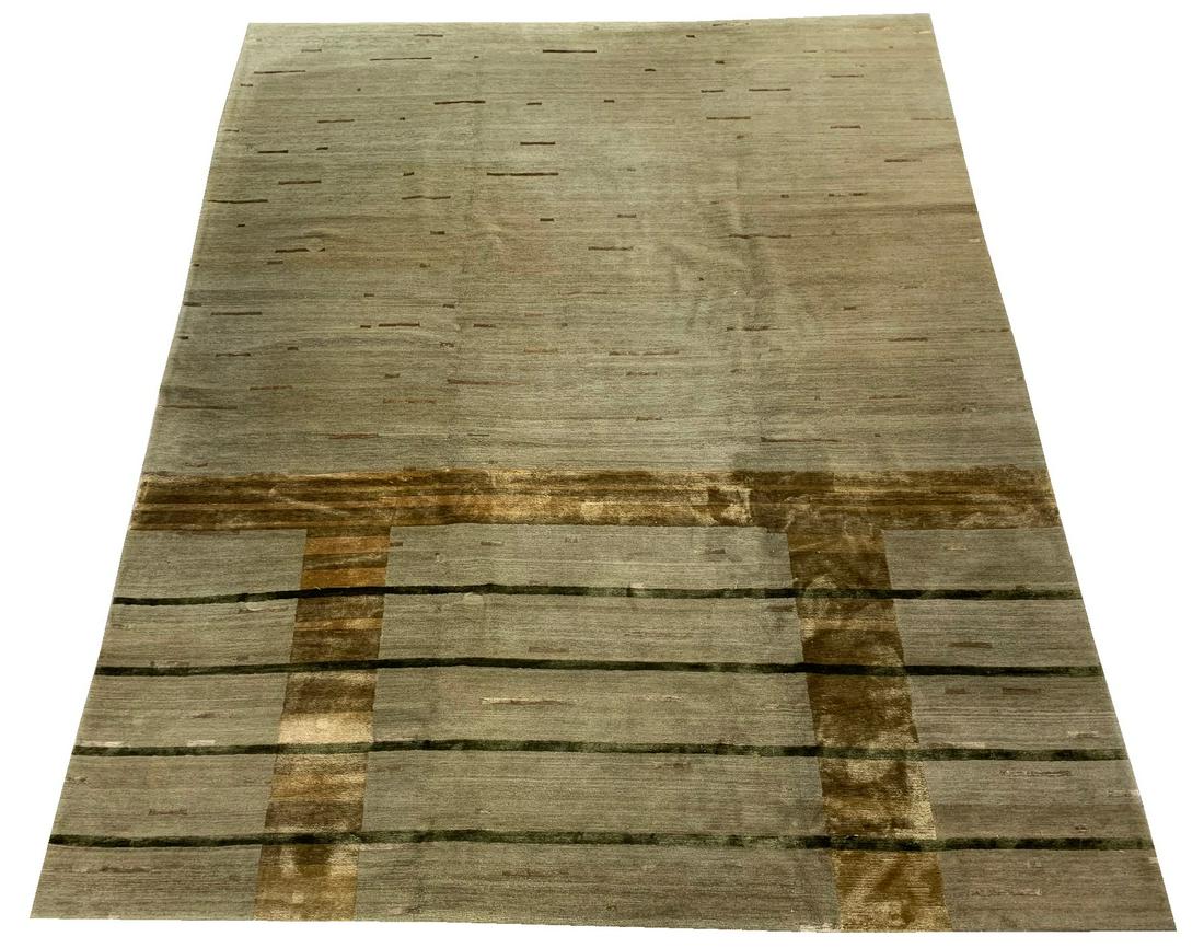 David Shaw Nicholls Wool Carpet, 8' x 10' (1 of 3)