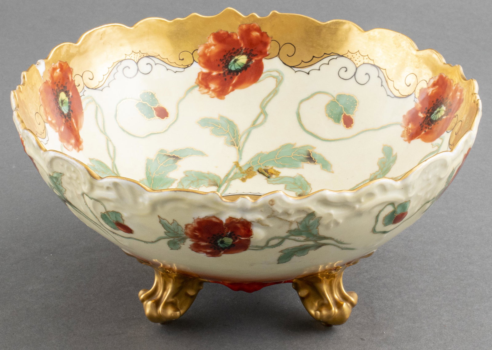 T&V Limoges France & Pickard Studio Porcelain Bowl (1 of 6)