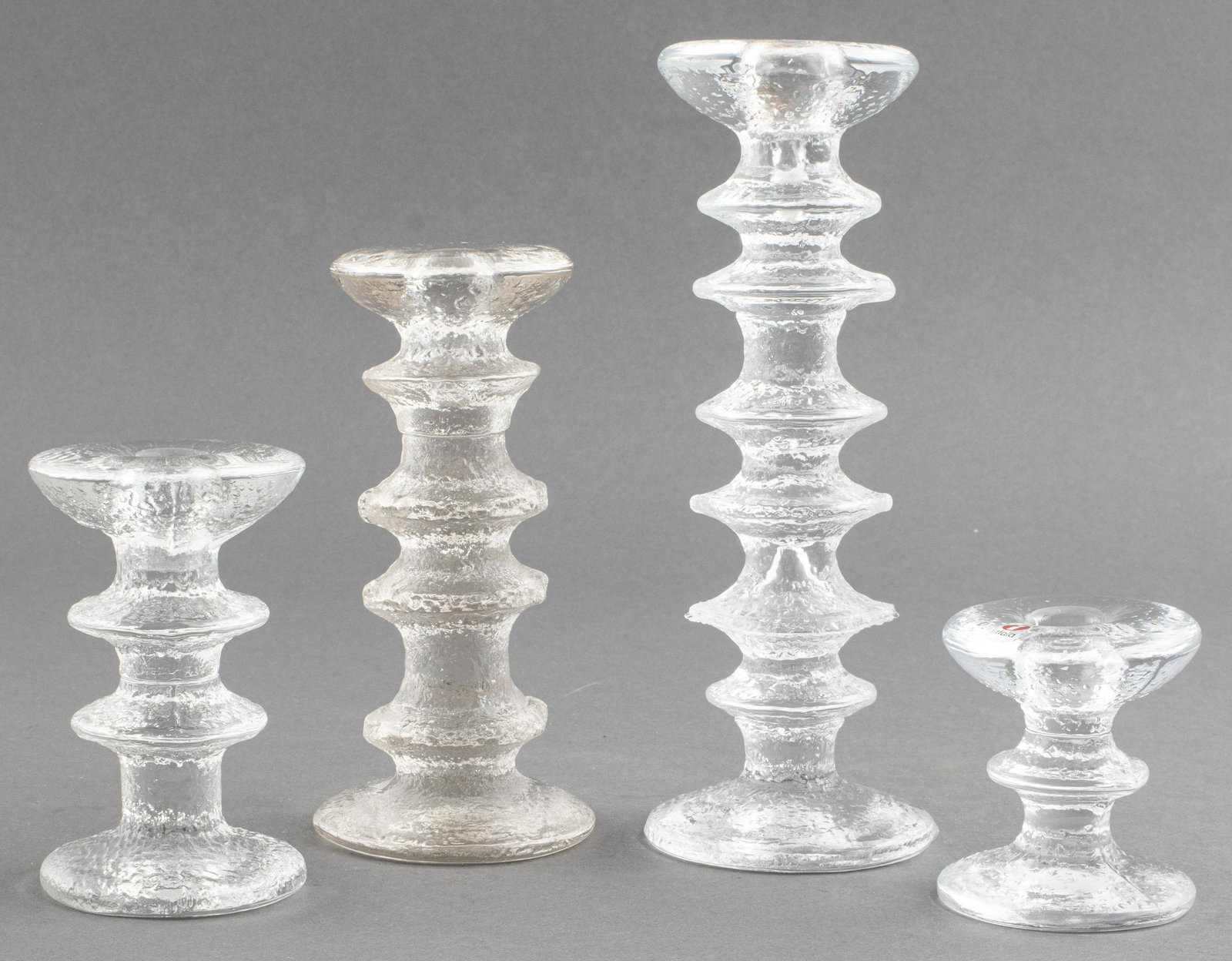 Timo Sarpaneva for Iittala Glass Candlesticks, 4 (1 of 4)