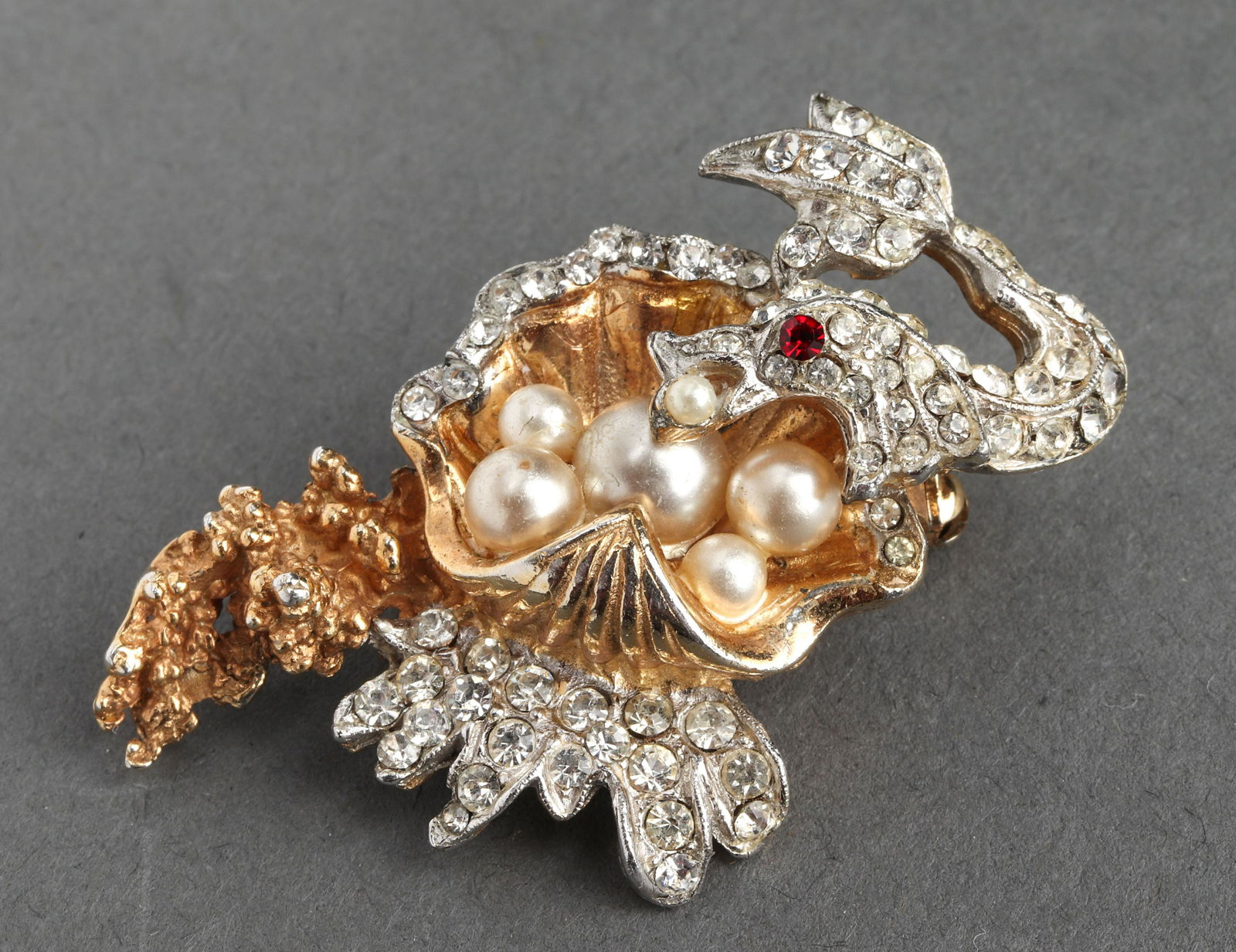 Christian Dior Vintage Sea Dragon Brooch