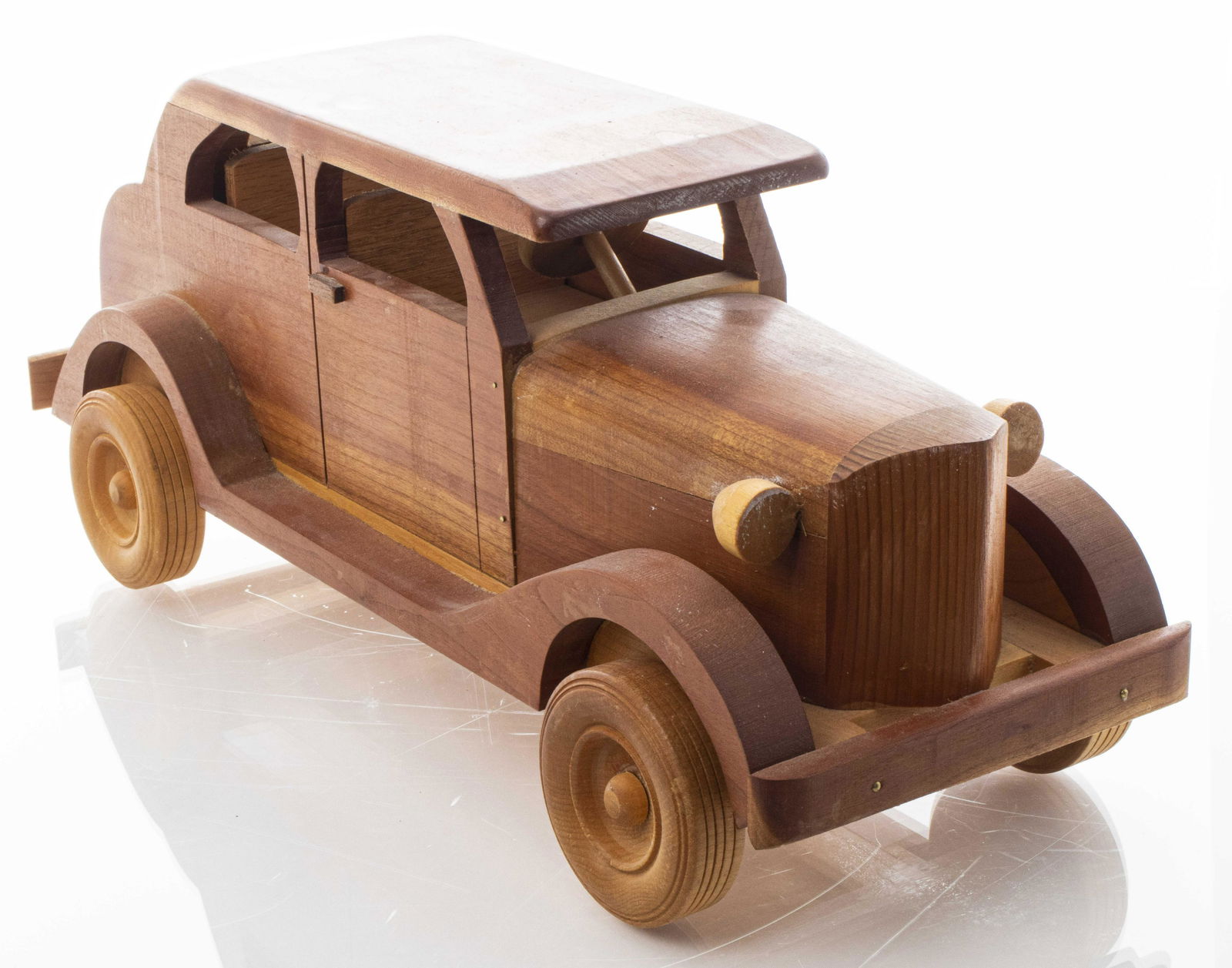 Handcrafted Wooden Vintage Toy / Model Car (1 of 8)