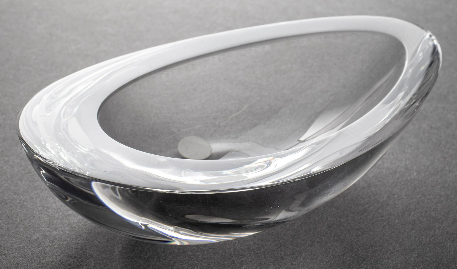 Steuben Glass Concave Bowl (1 of 4)