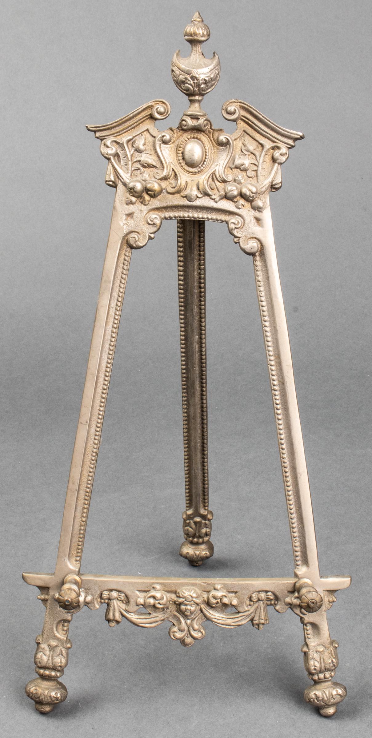Victorian White Metal Table Easel (1 of 7)