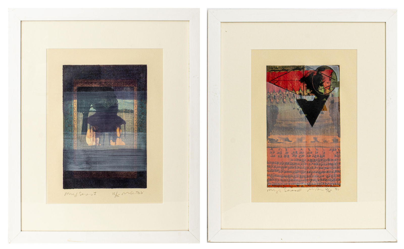 Michael Davis "The Mughal Series" Etchings, 2 (1 of 6)