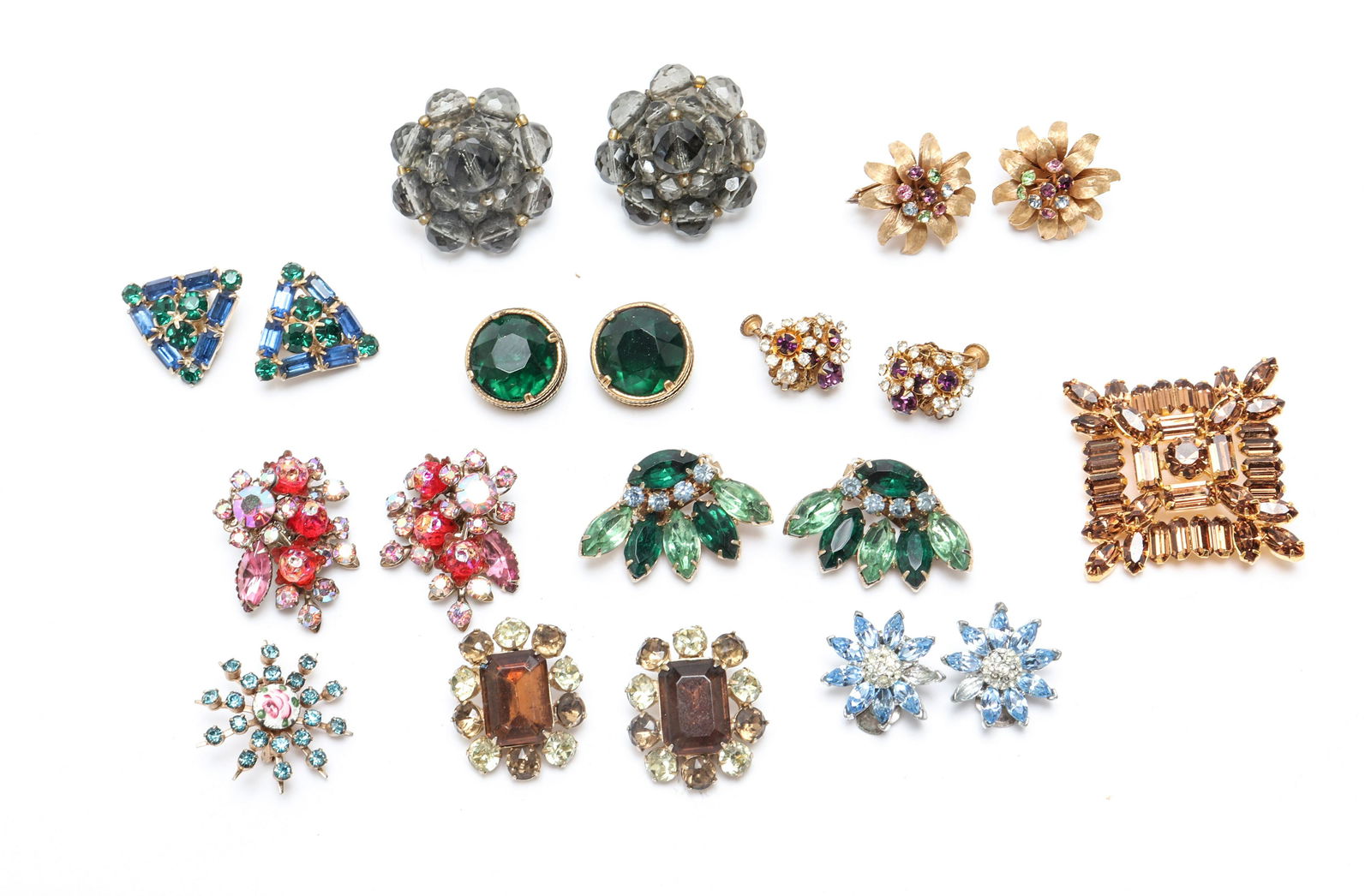Miriam Haskell & Other Costume Jewelry, 11 Pcs (1 of 3)