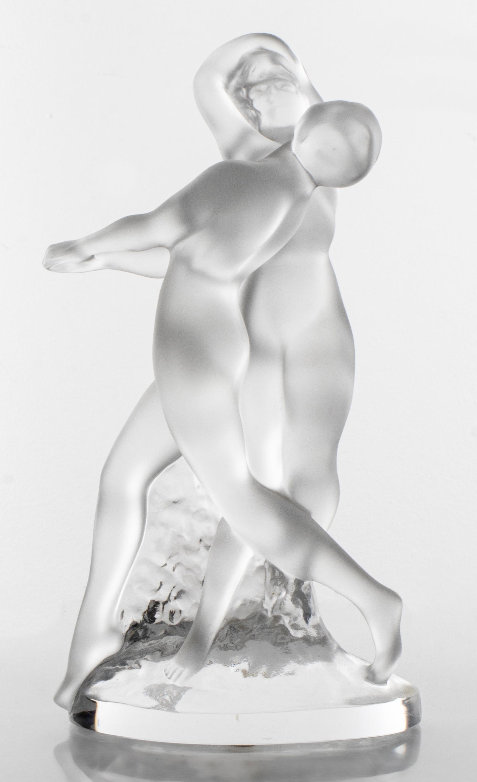 Lalique "Deux Danseuses" Art Glass Sculpture (1 of 10)