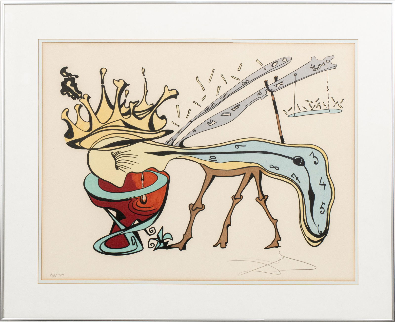 Salvador Dali "Rigetto della Civilta" Lithograph (1 of 8)