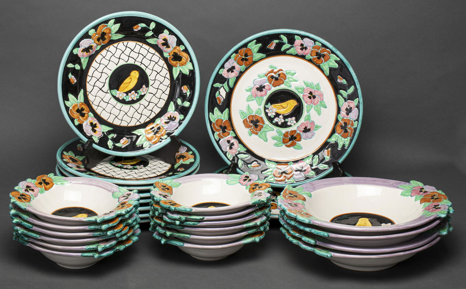 Grazia Deruta Italian Flower And Bird Service, 26 (1 of 8)