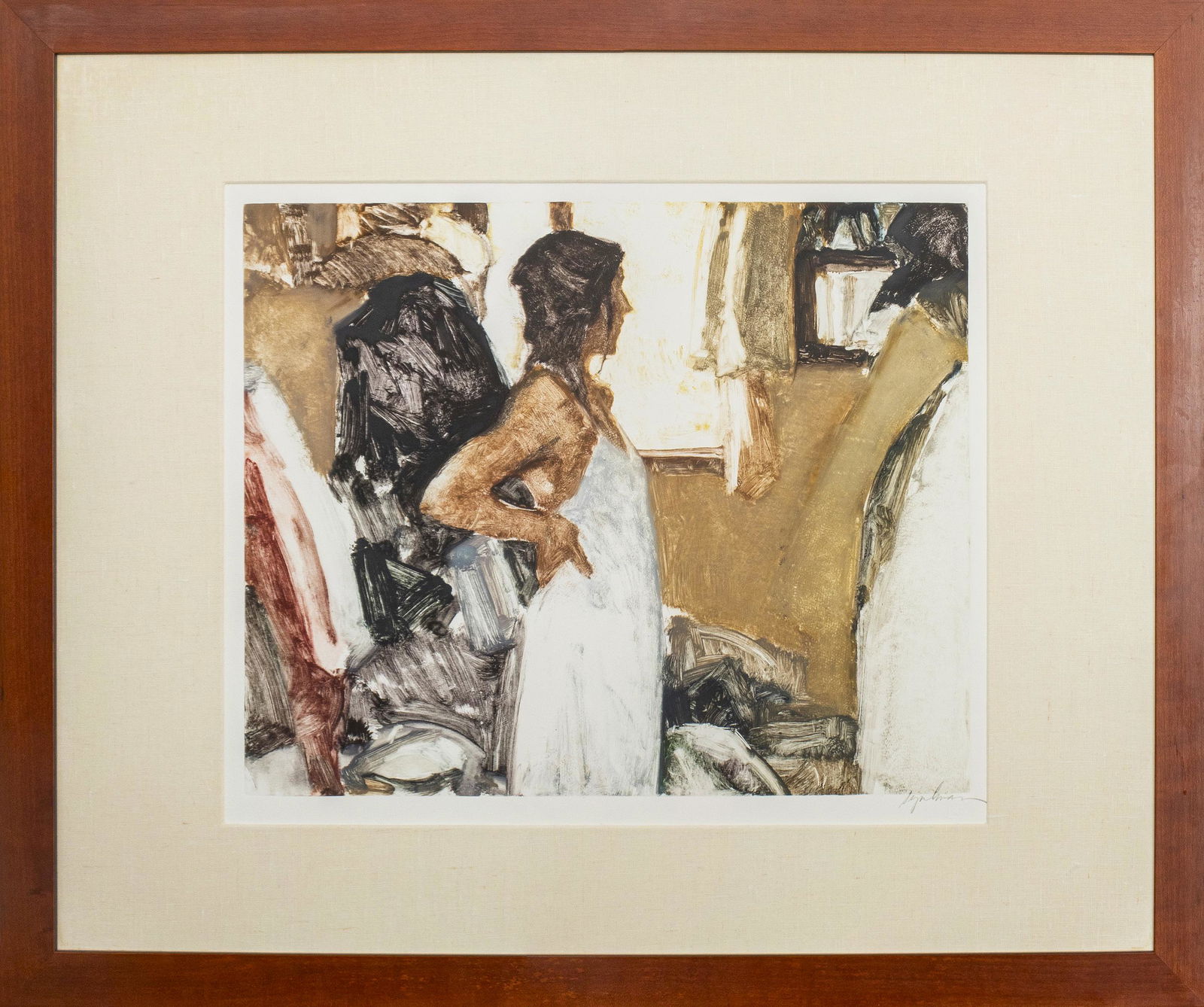 Richard Segalman Monoprint on Paper (1 of 8)