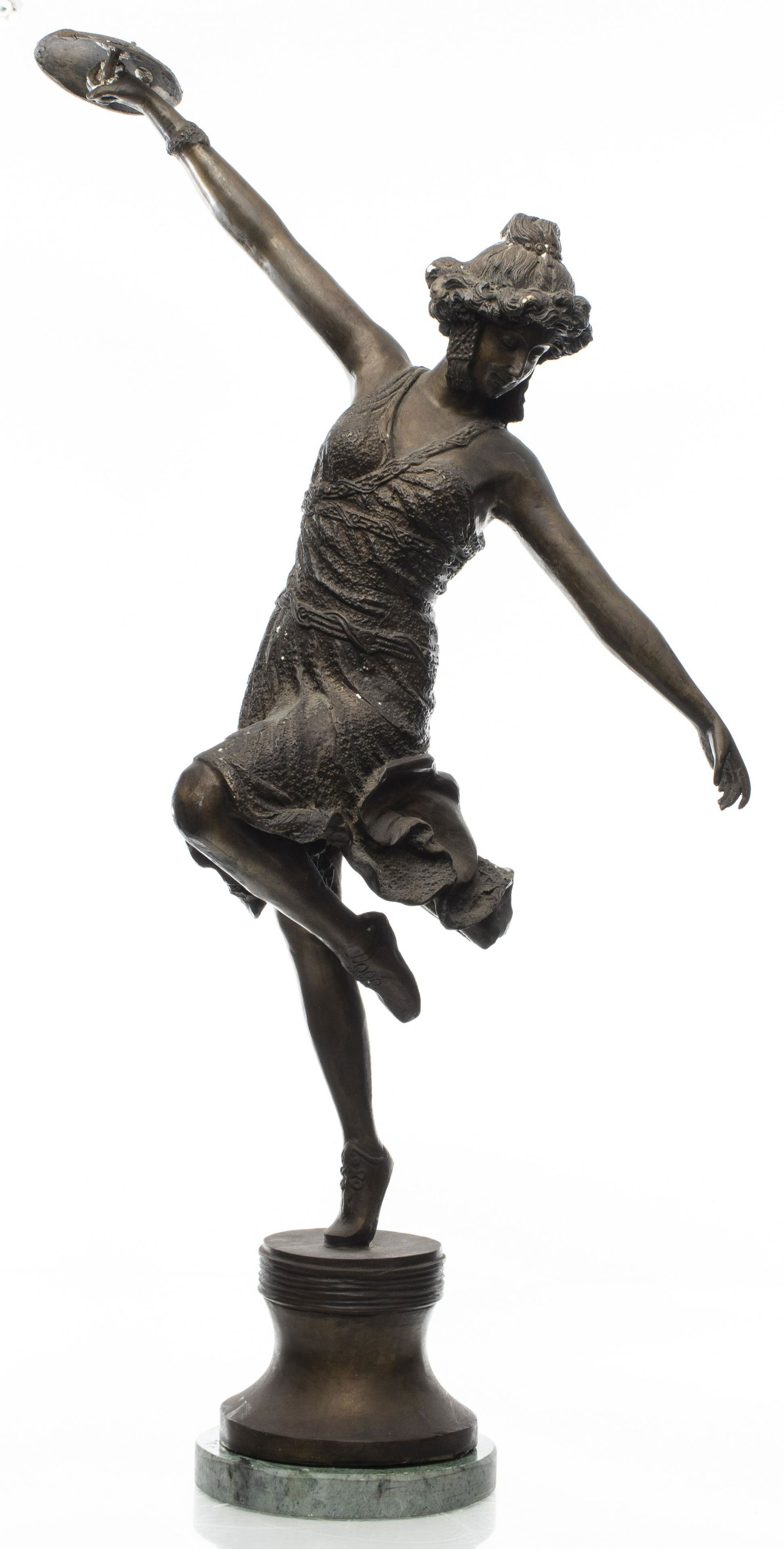 Mixed Metal Sculpture Of A Dancer (1 of 11)