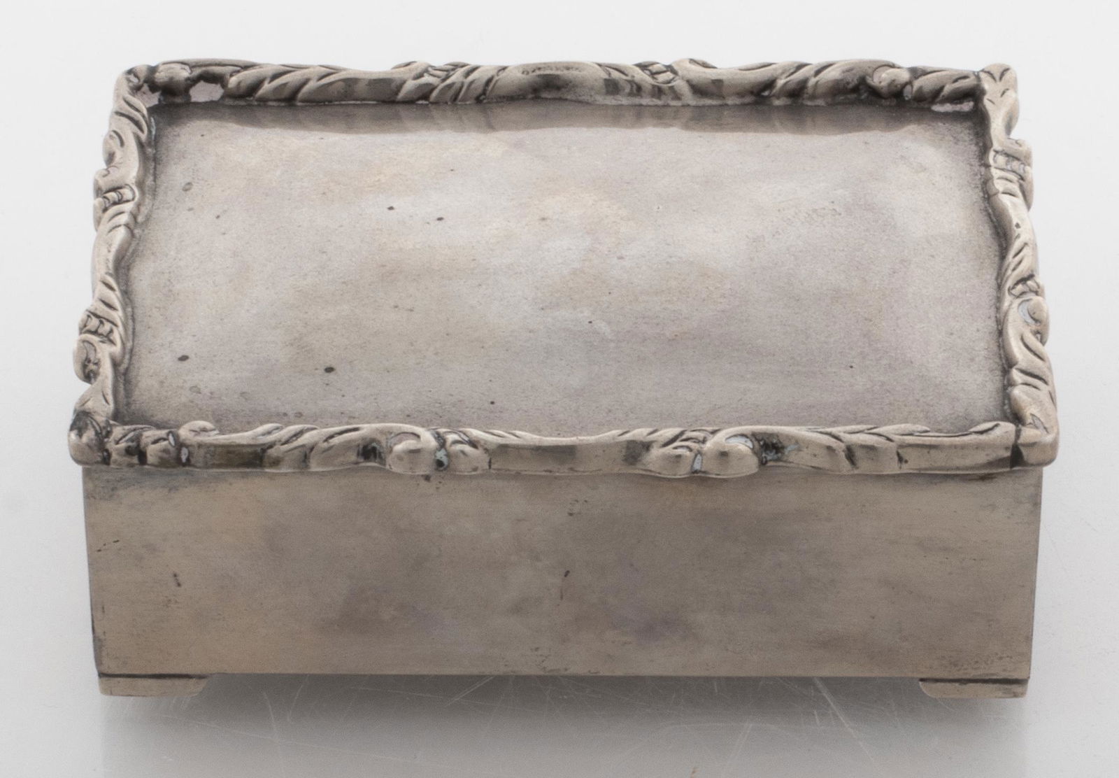 Mexican Silver Jewelry / Cigarette Box (1 of 5)