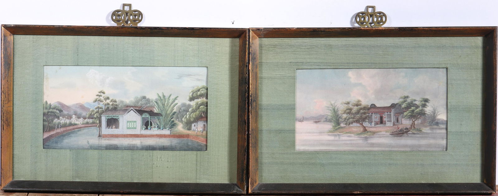 Chinese Export Ink and Colors on Pith Paper, 2 (1 of 4)