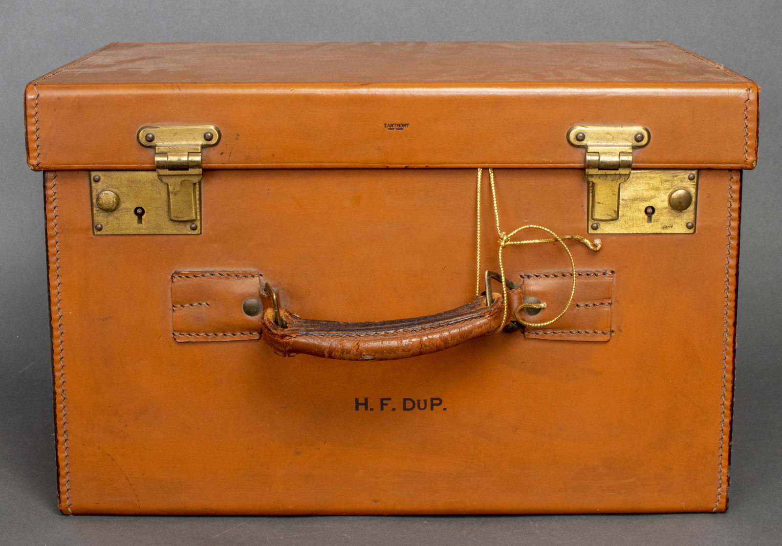 Vintage T. Anthony Leather Train Case / Box (1 of 4)