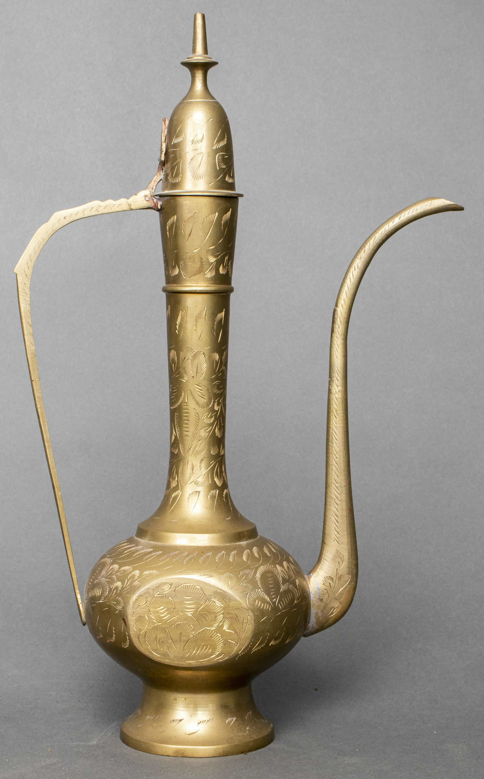 Persian Brass Aftaba Water Pitcher / Ewer (1 of 4)