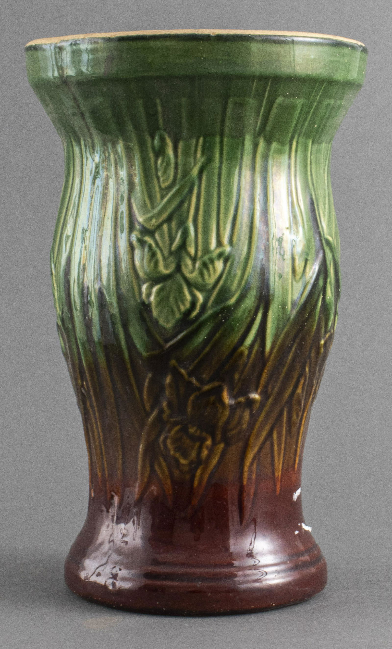 Glazed Earthenware Jardiniere Pedestal (1 of 4)