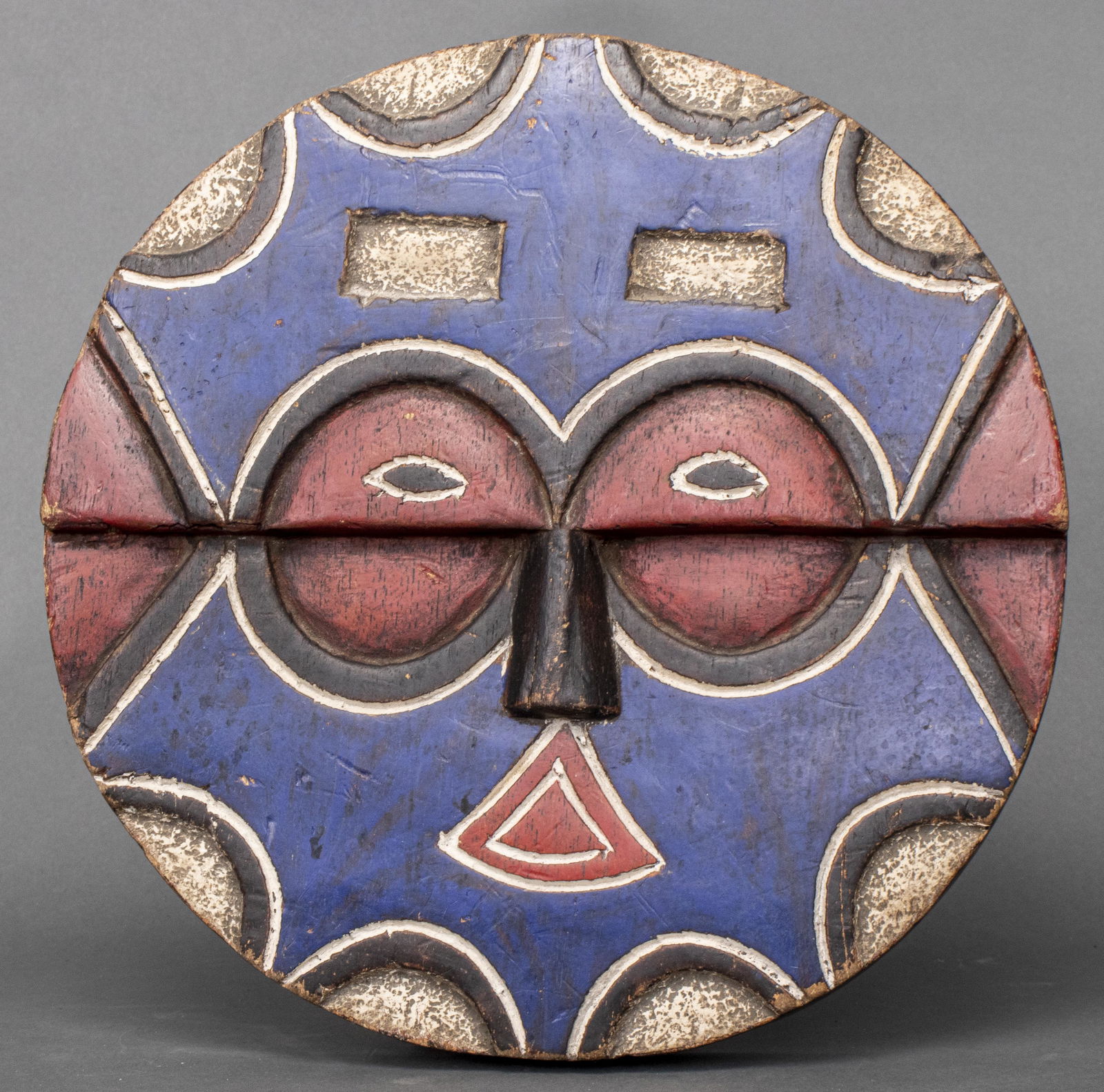 African Teke Polychrome Mask, Dem. Rep. of Congo (1 of 3)