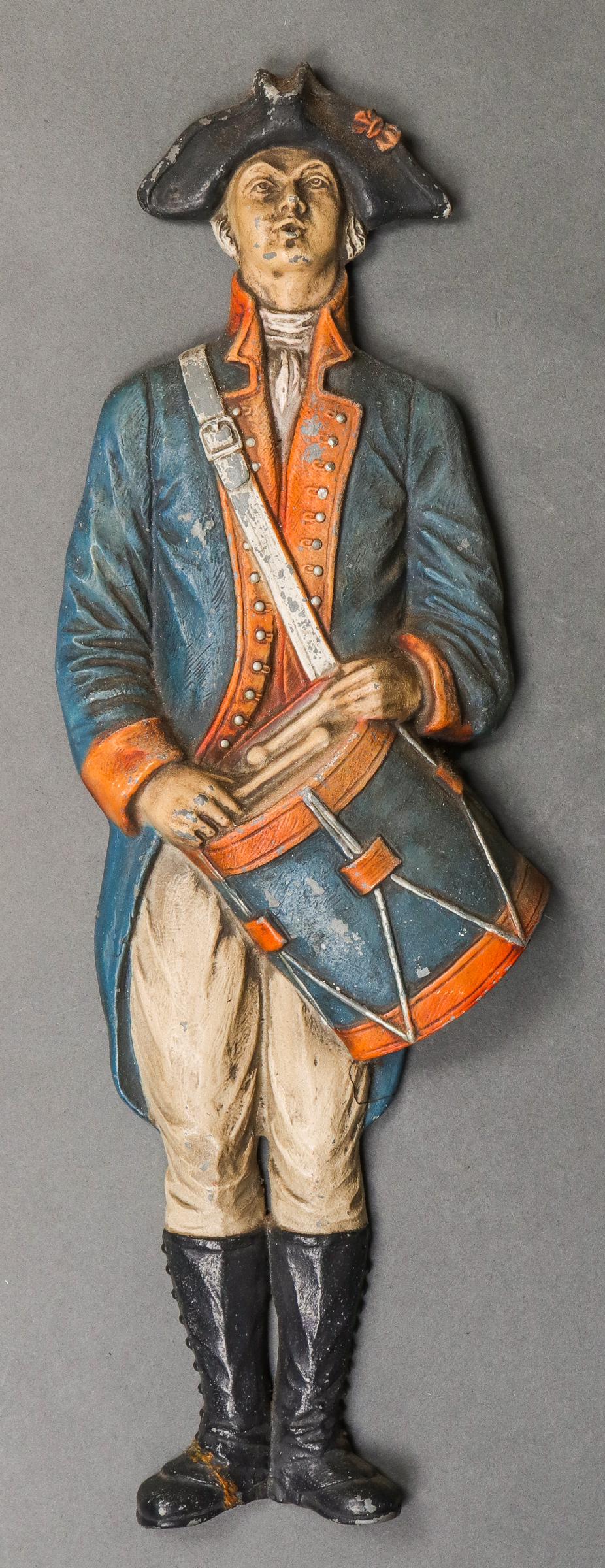 Vintage Rubal Revolutionary War Metal Plaque (1 of 5)