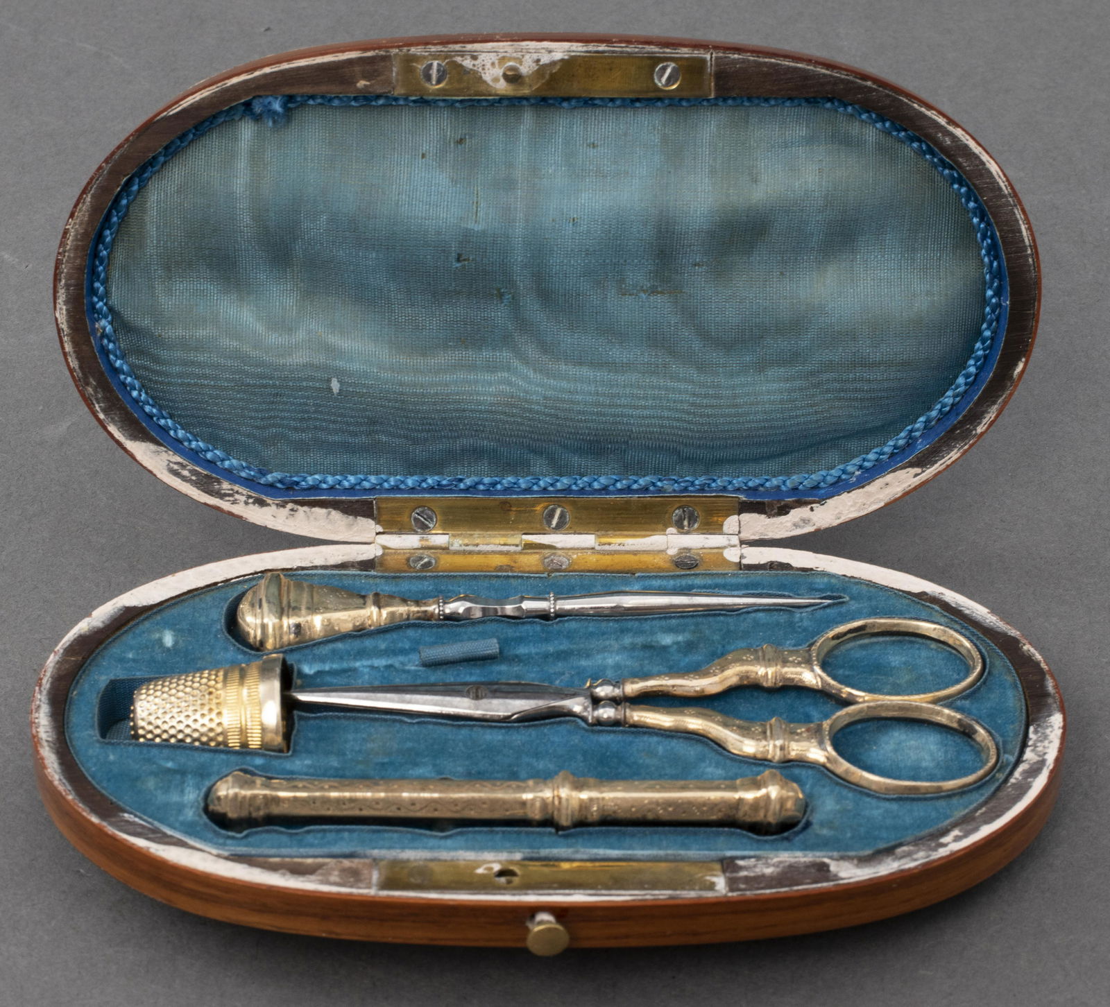 Continental Hardwood Sewing Etui / Necessaire Kit (1 of 2)