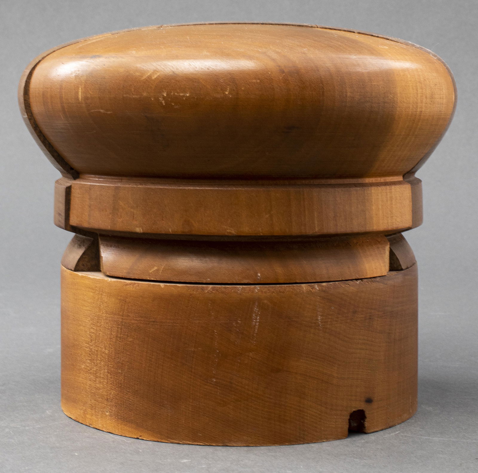 Wooden Chef's Hat Mold Puzzle Sculpture (1 of 5)