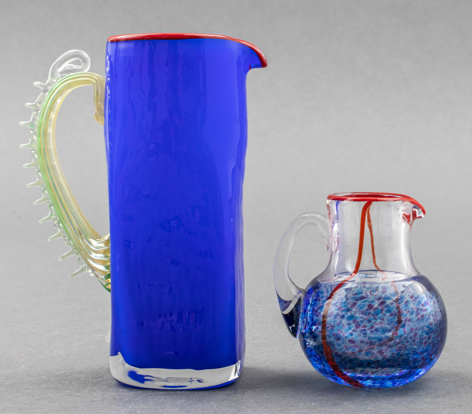 Kosta Boda & Other Signed Art Glass Pitchers, 2 (1 of 5)
