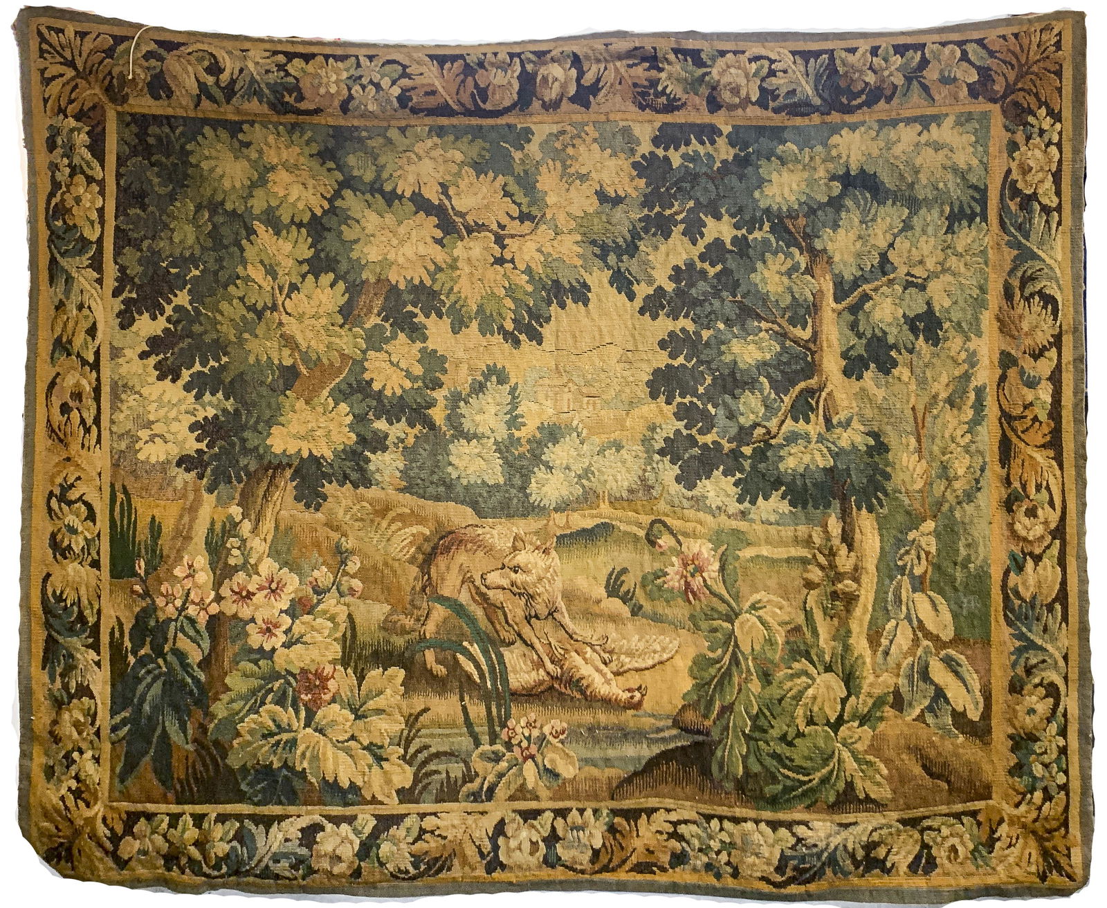 Continental Verdure Landscape Hunting Tapestry (1 of 7)