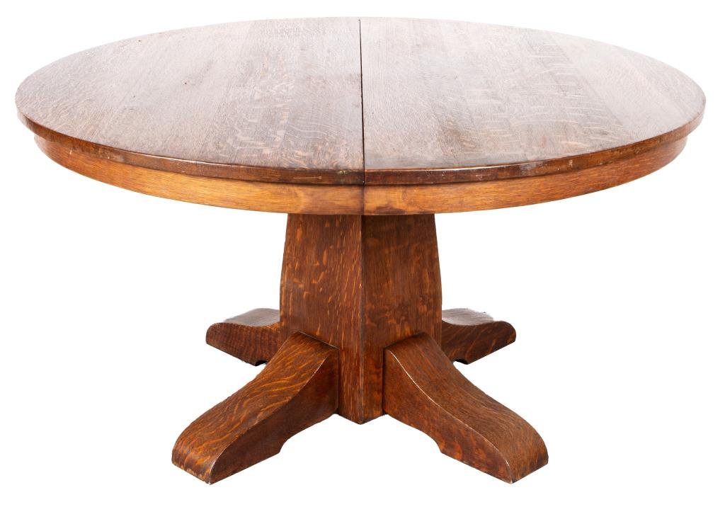 Stickley Oak Dining Table (1 of 4)