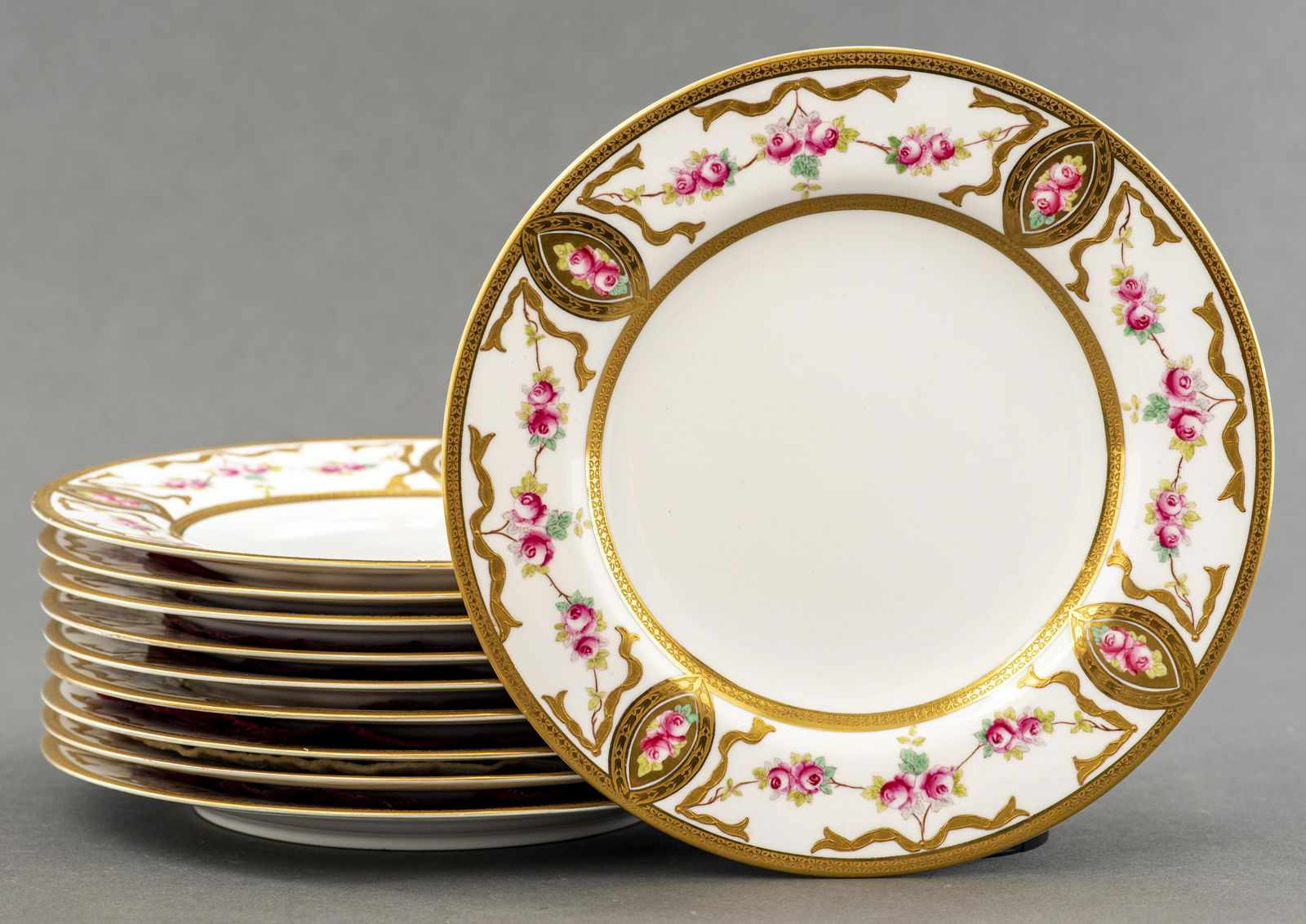 English Crown Sutherland Porcelain Plates, 10 (1 of 6)