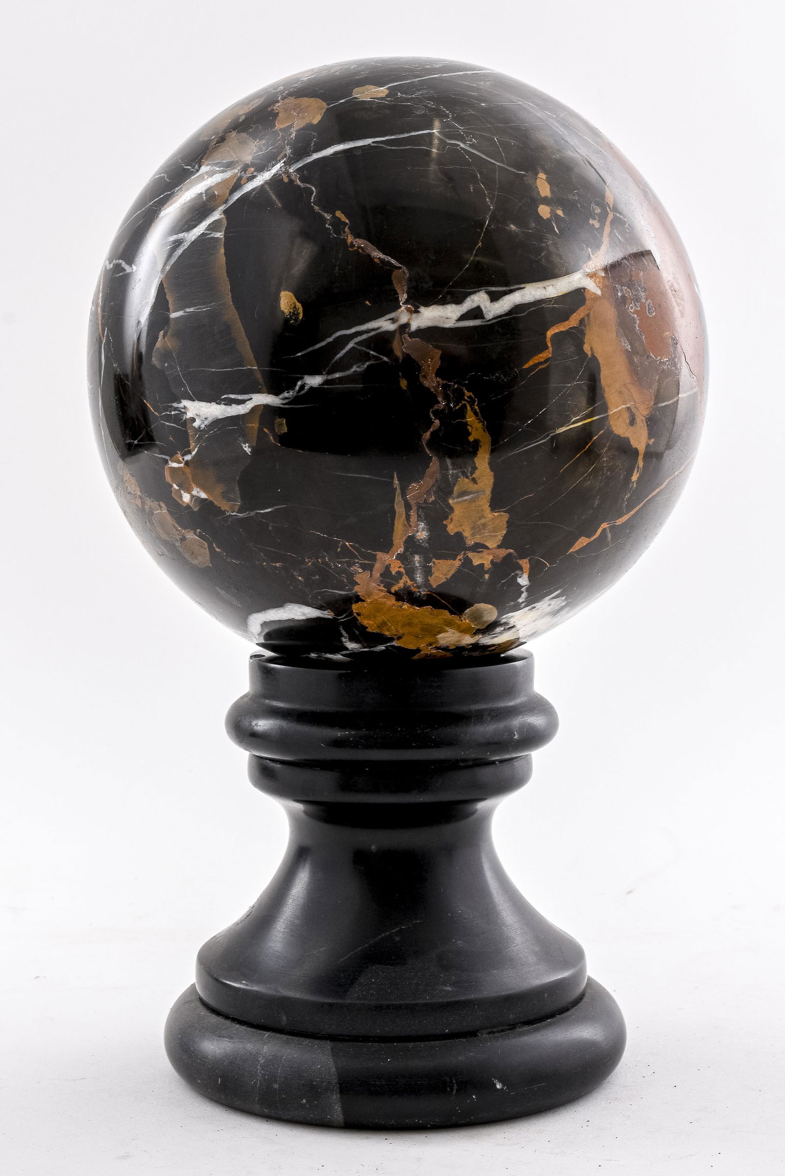 Neoclassical Style Polished Stone Sphere (1 of 5)