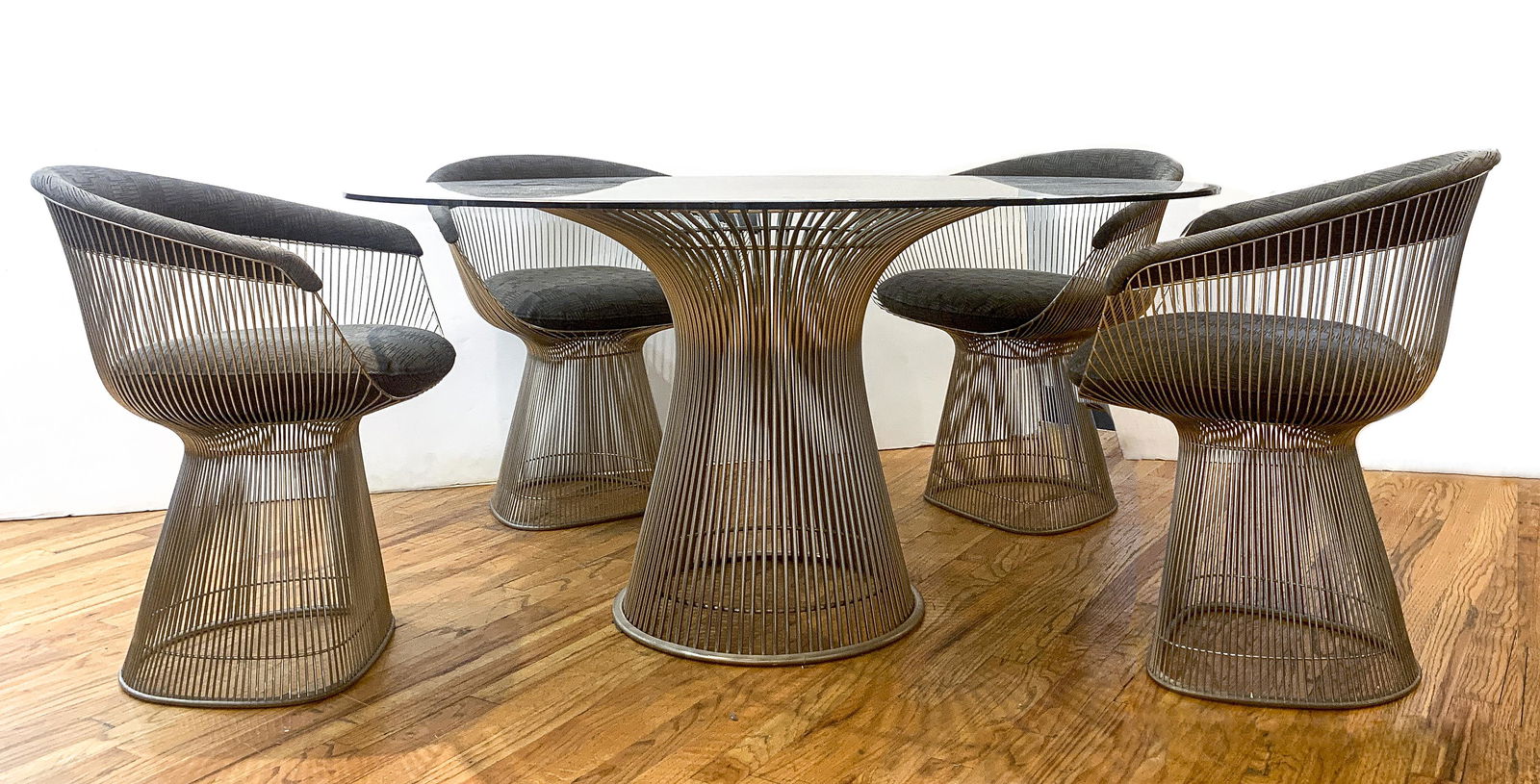Platner For Knoll Dining Table & Chairs (1 of 10)