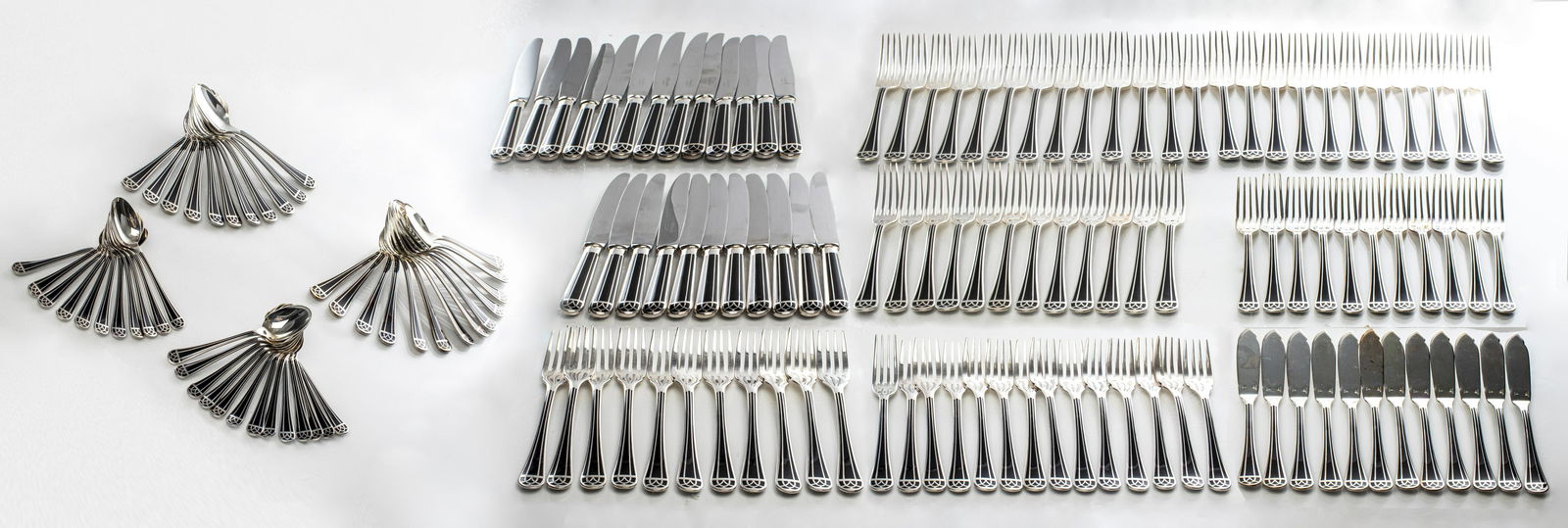 Christofle Talisman Black Flatware, 156 (1 of 9)