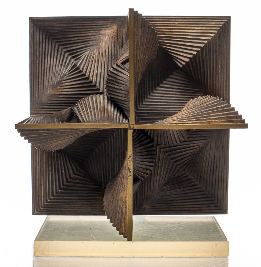 Charles Owen Perry Abstract Bronze Sculpture (1 of 11)