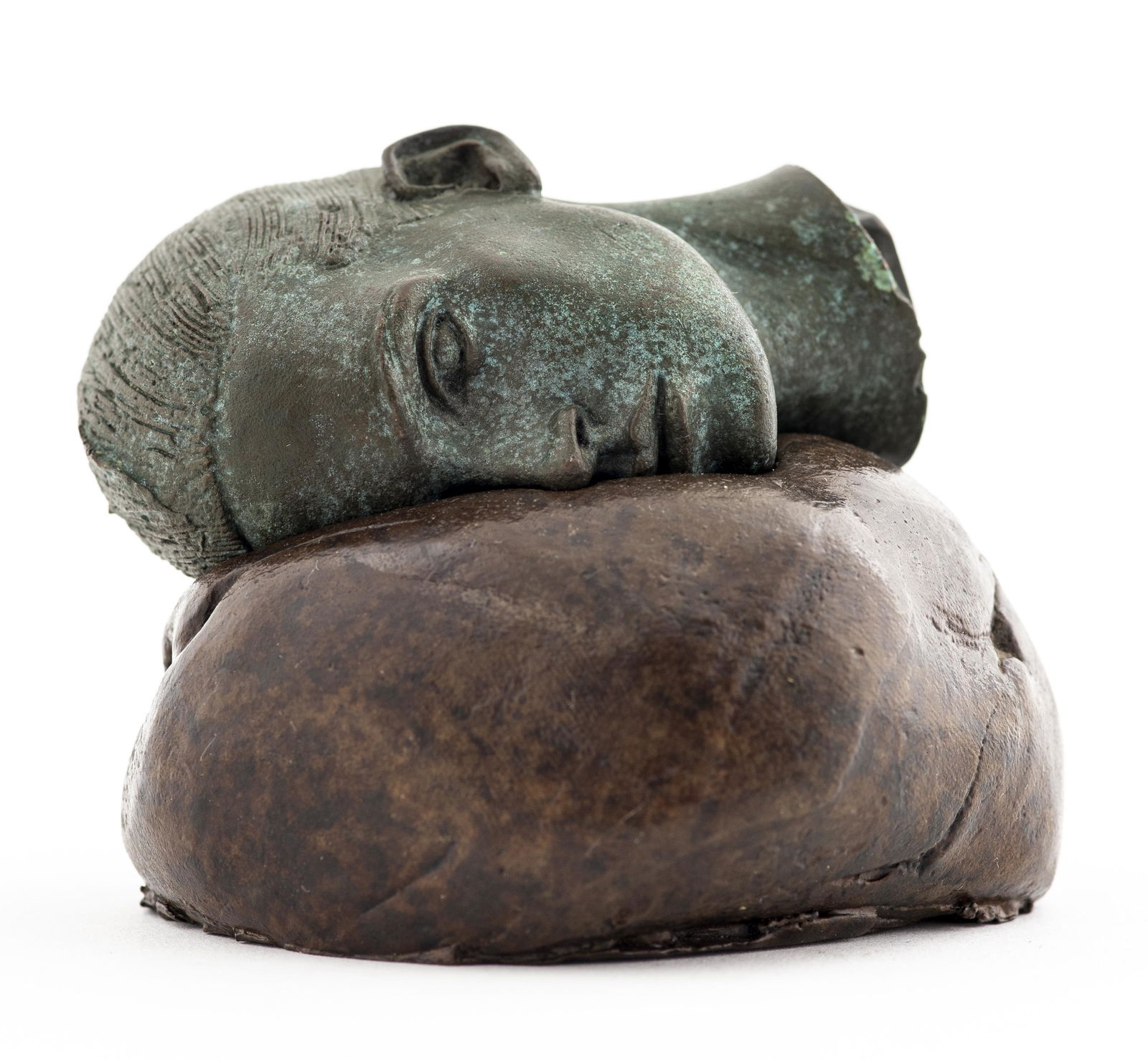 Robert Graham "Head on Pillow" Bronze, 1999 (1 of 8)