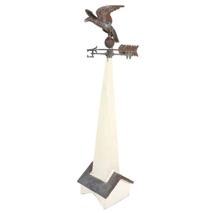 American Eagle Weathervane on Wood Spire (1 of 10)