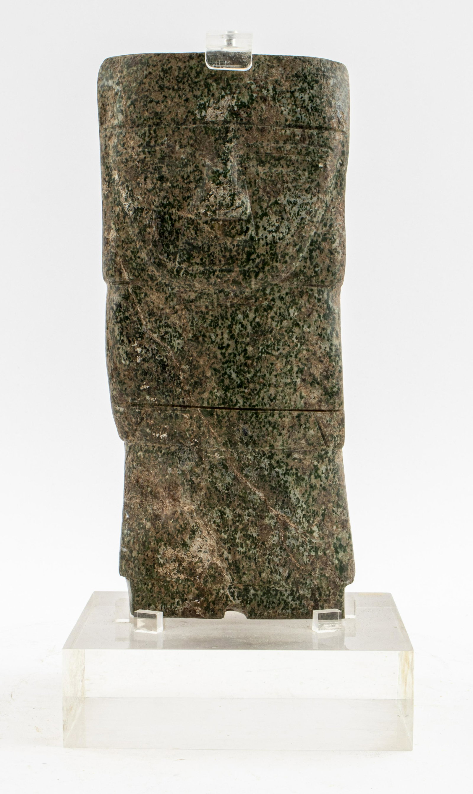 Precolumbian Green Carved Stone Figure (1 of 9)