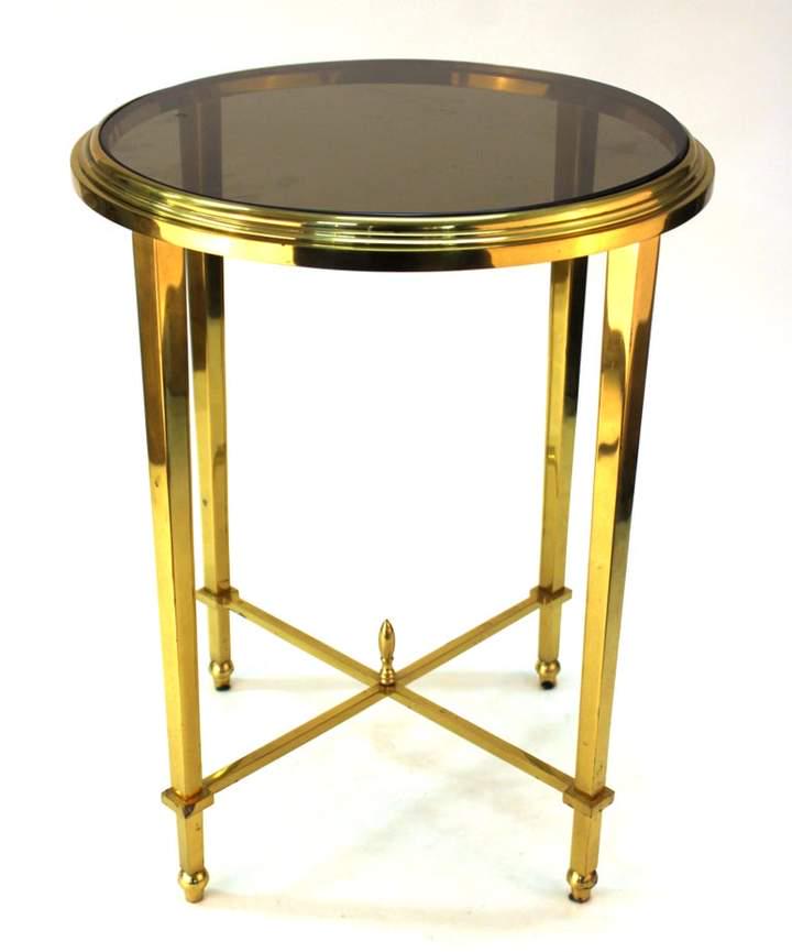 Gilt Bronze Round Side Table Nov 07, 2021 Auctions at Showplace in NY