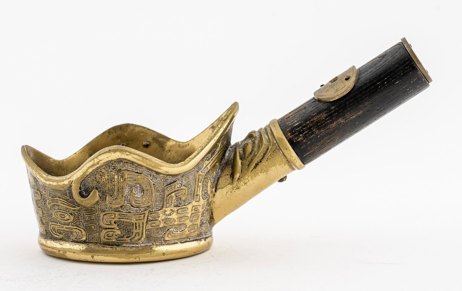 Chinese Brass Silk Iron (1 of 6)