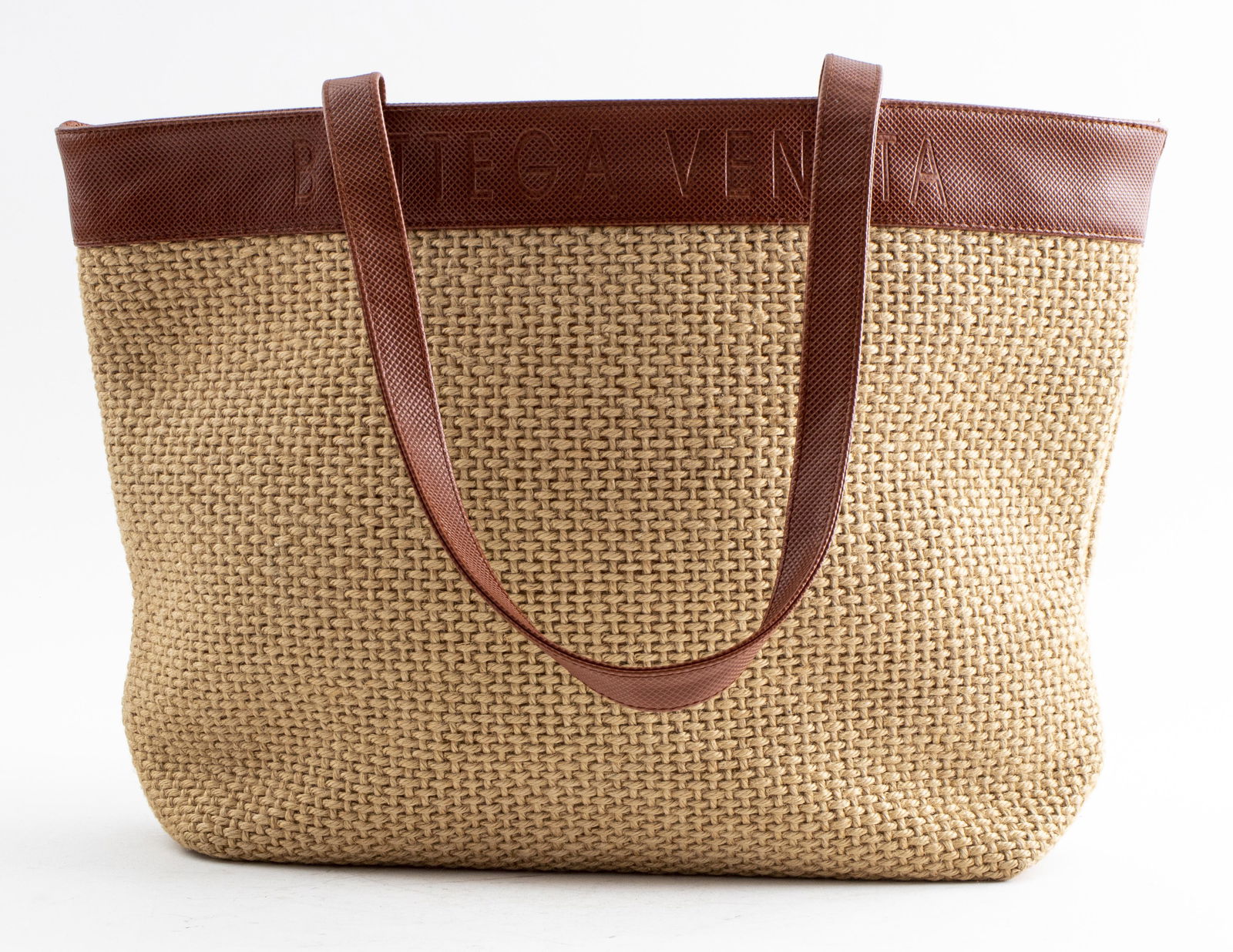 Bottega veneta straw bag sale