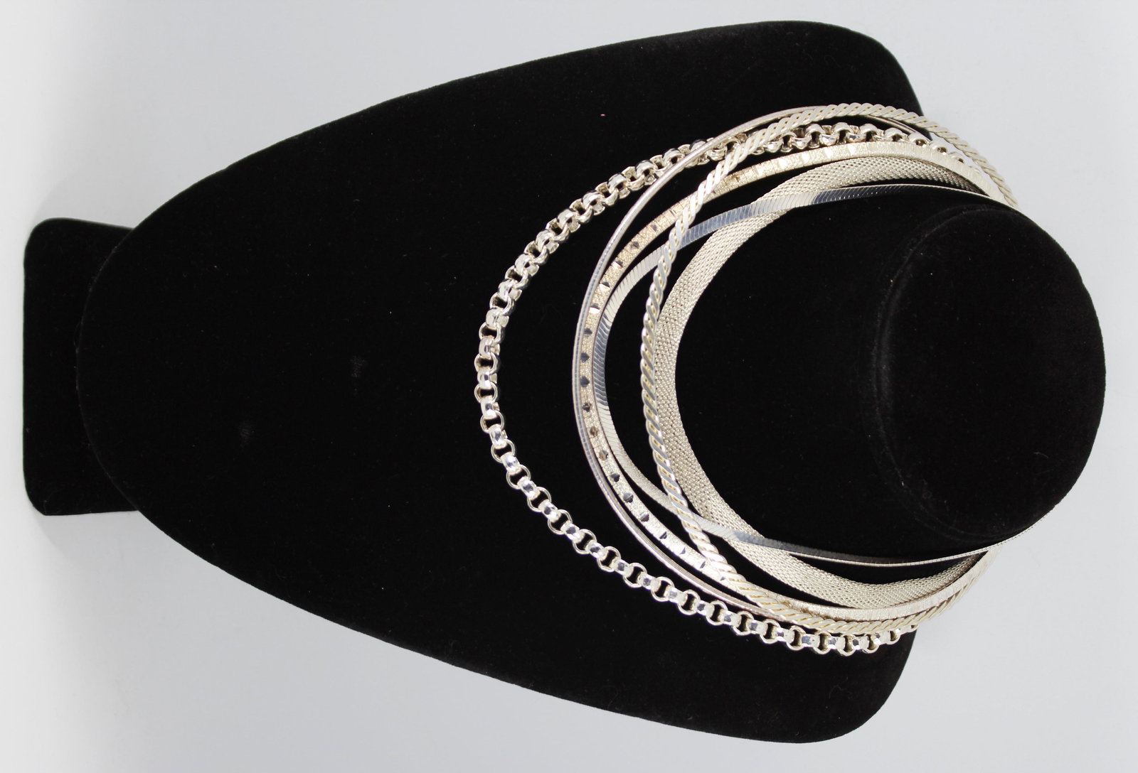 Milor Designer Sterling Silver Choker Necklaces (1 of 5)